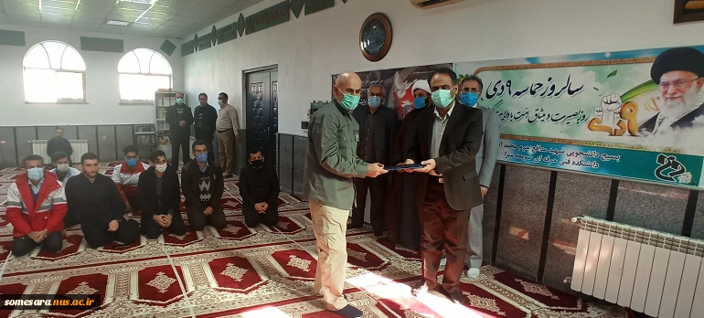 گرامیداشت حماسه 9دی و اولین سالگرد شهادت سپهبد شهید سلیمانی در روز شهادت حضرت فاطمه (س) و آغاز ایام فاطمیه 5