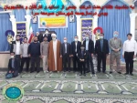 به مناسبت هفته وحدت شرکت  جمعی از اساتید و کارکنان و دانشجویان بومی درنمازجمعه شهرستان صومعه سرا 2