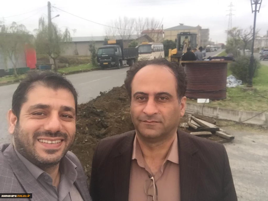 آغاز عملیات اجرایی فیبرنوری دانشکده 4