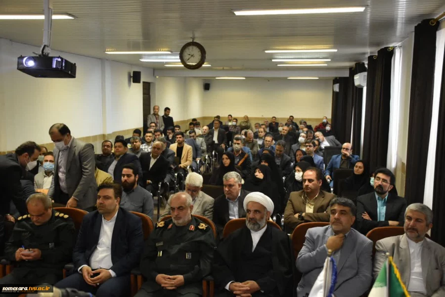 حضور دکتر خسرویان در آیین رونمایی از یادمان شهیدان گمنام دانشگاه فنی و حرفه ای گیلان 2