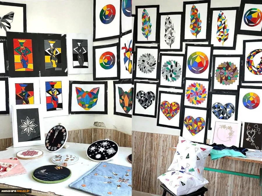 برگزاری نمایشگاه رشته طراحی و دوخت 10