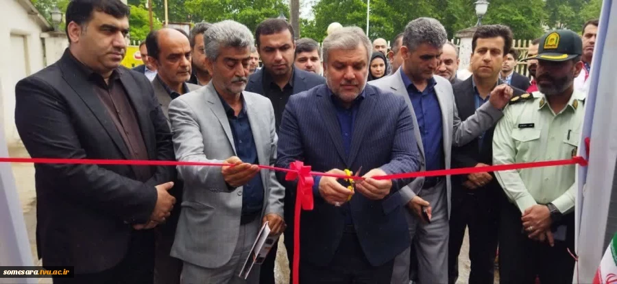 حضور دانشکده فنی و حرفه ای صومعه سرا در نمایشگاه کارآفرینی و ارتباط باصنعت(صدرا) 2