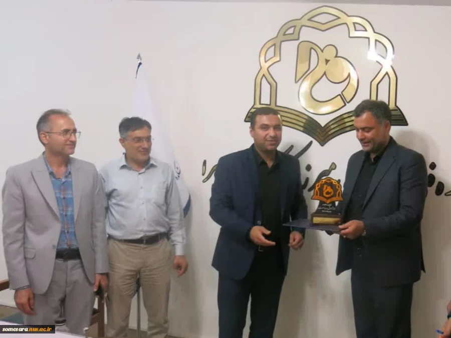 حضور نماینده شهرستان صومعه سرا در جلسه شورای اداری دانشکده 3