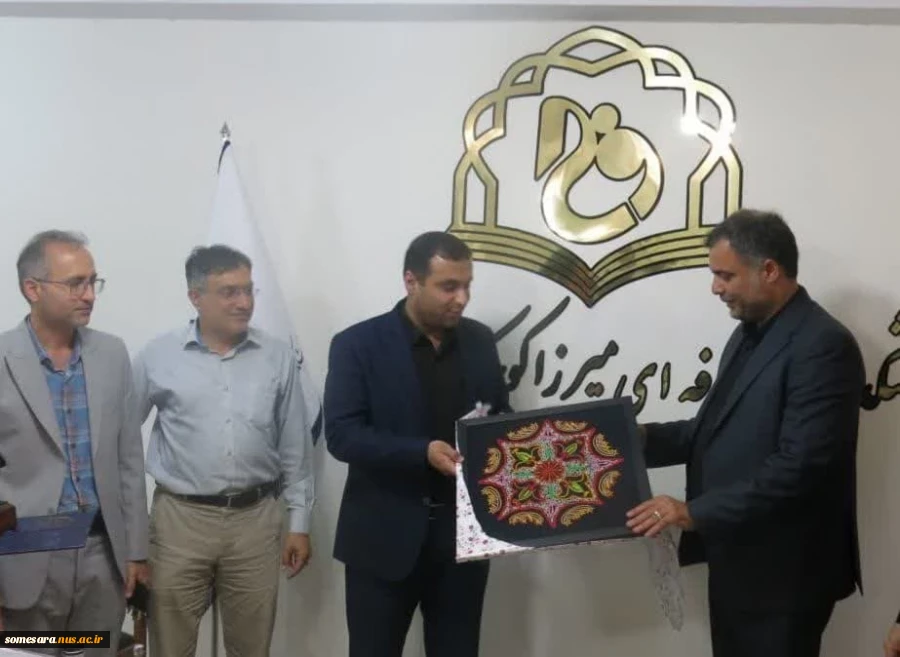 حضور نماینده شهرستان صومعه سرا در جلسه شورای اداری دانشکده 4