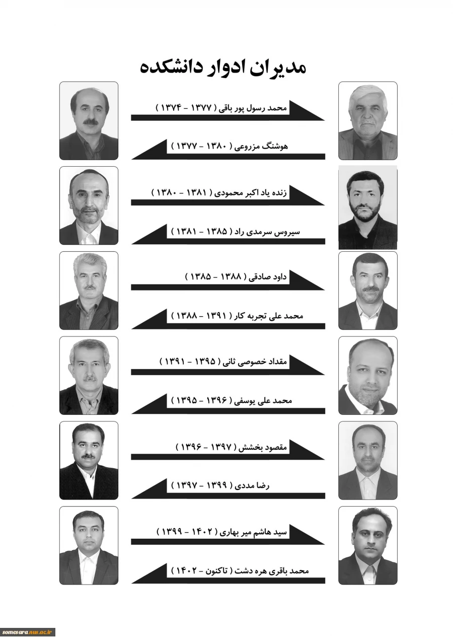 روسای ادوار دانشکده 2