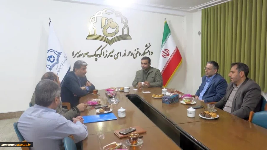 بازدید مدیرکل منابع طبیعی استان از دانشکده ملی مهارت صومعه سرا 3