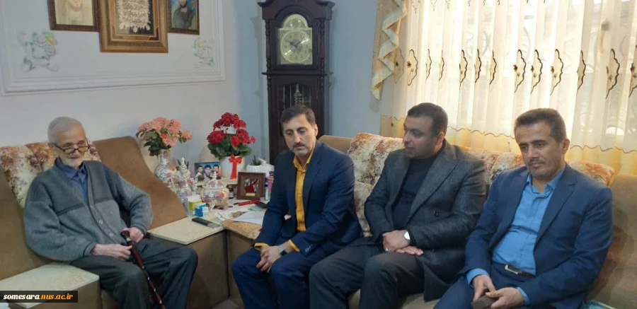 دیدار ریاست، کارکنان و دانشجویان دانشکده ملی مهارت صومعه سرا با خانواده شهیدان سرشاد 2